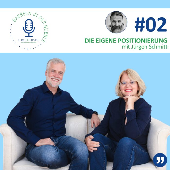 Coverbild Folge 2 Podcast "Babbeln in der Bubble"