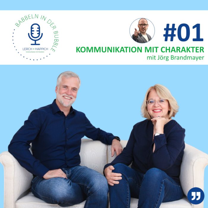 Coverbild Folge 1 Podcast "Babbeln in der Bubble"