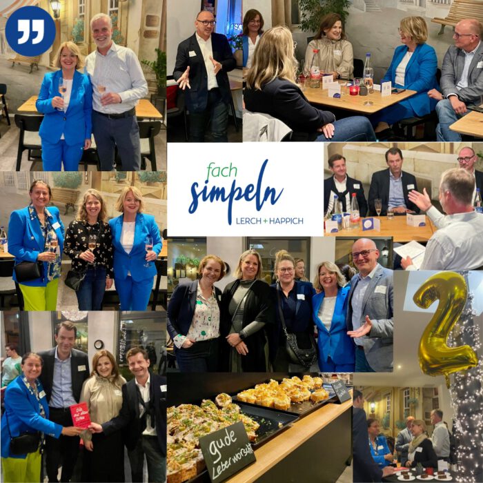 Fachsimpeln mit Lerch + Happich Eiblicke in unseren zweiten Wissens- und Netzwerkabend